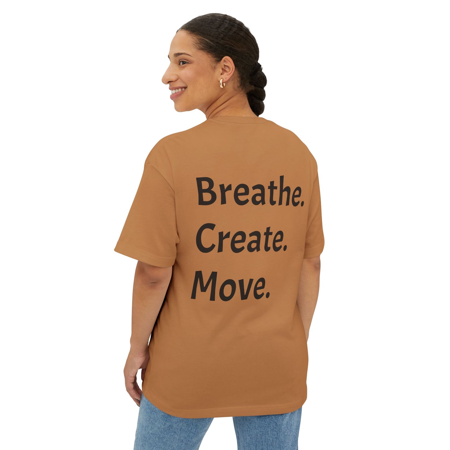 Zen Stitch Wellness Boxy Tee, Unisex