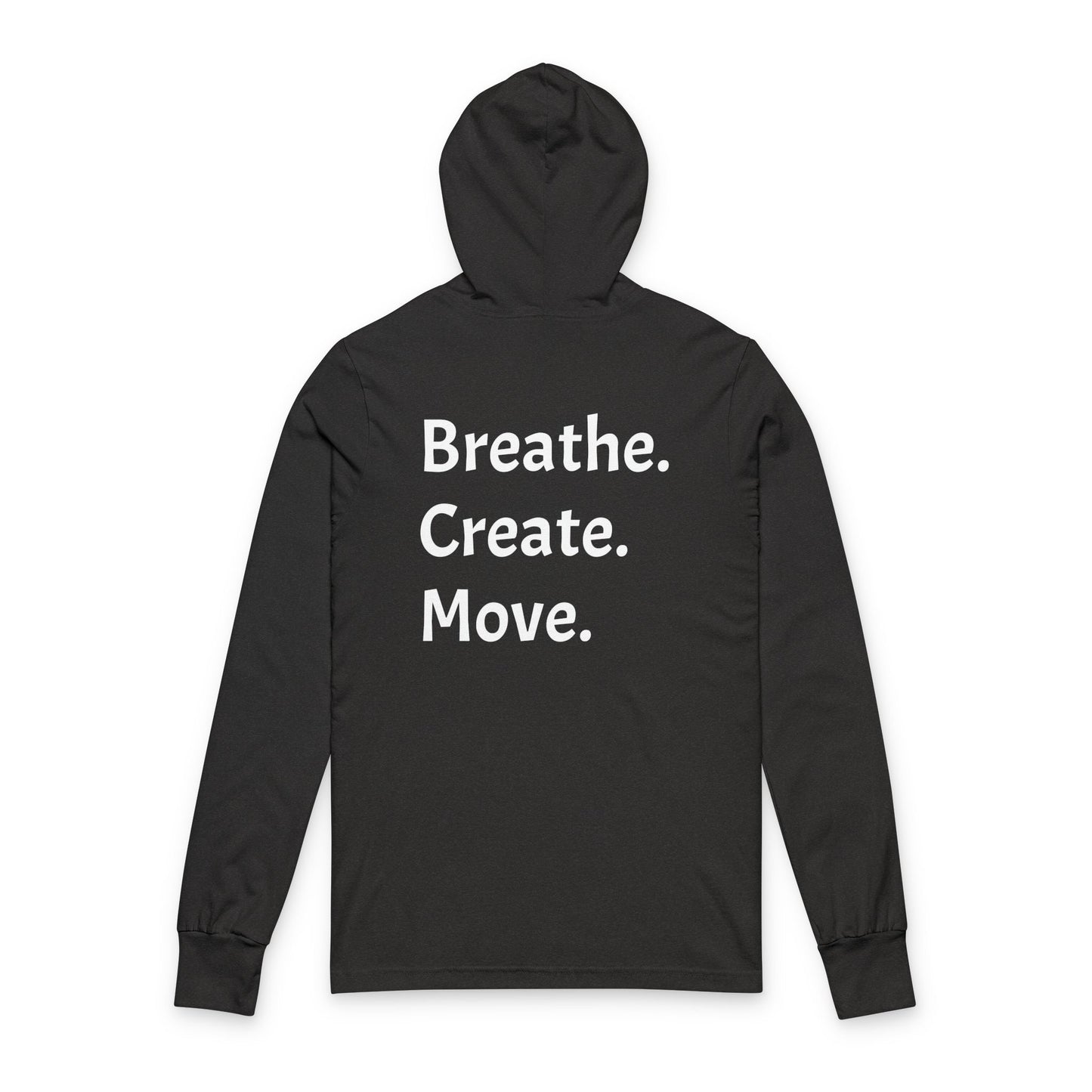 Zen Stitch Wellness Unisex Hooded Long Sleeve Tee