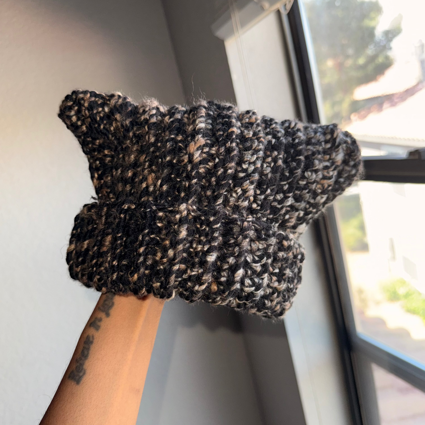 Marbled Cat Ear Beanie