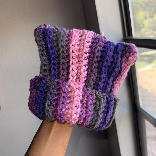Multicolor Cat Ear beanie