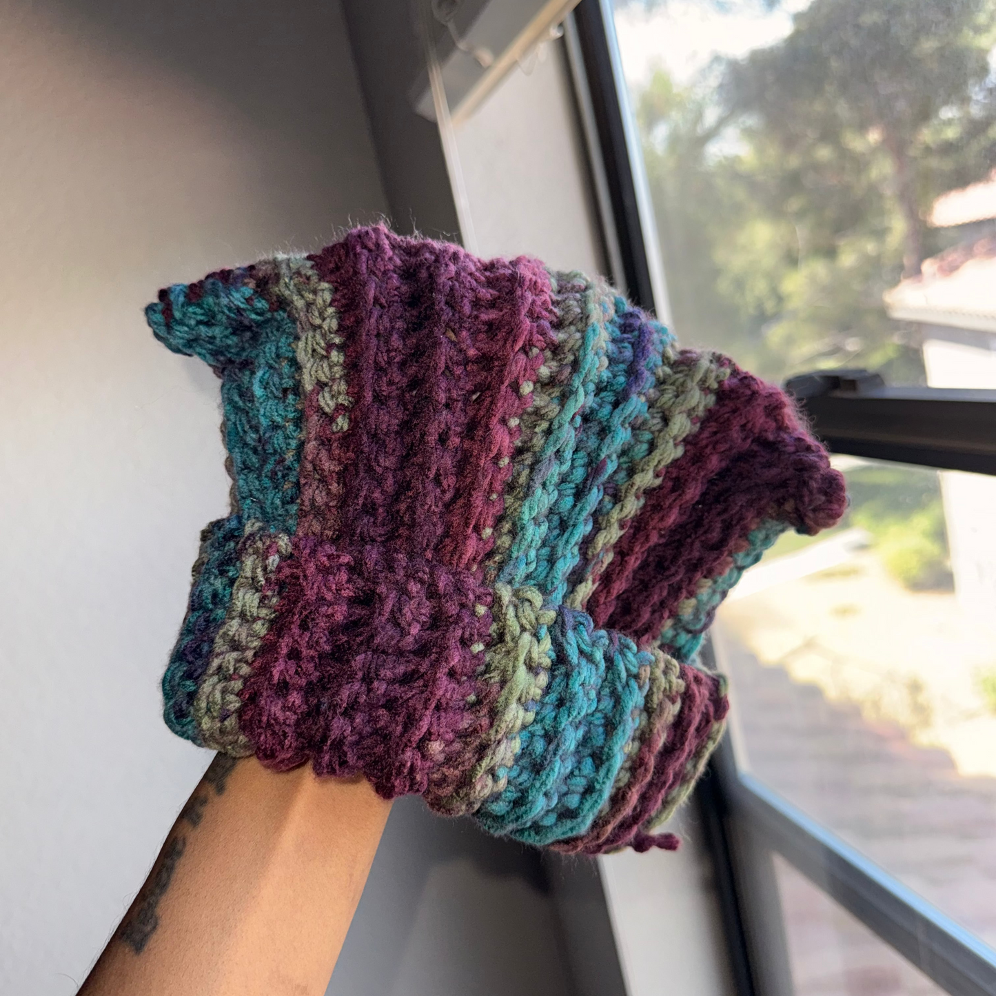 Multicolor Cat Ear beanie